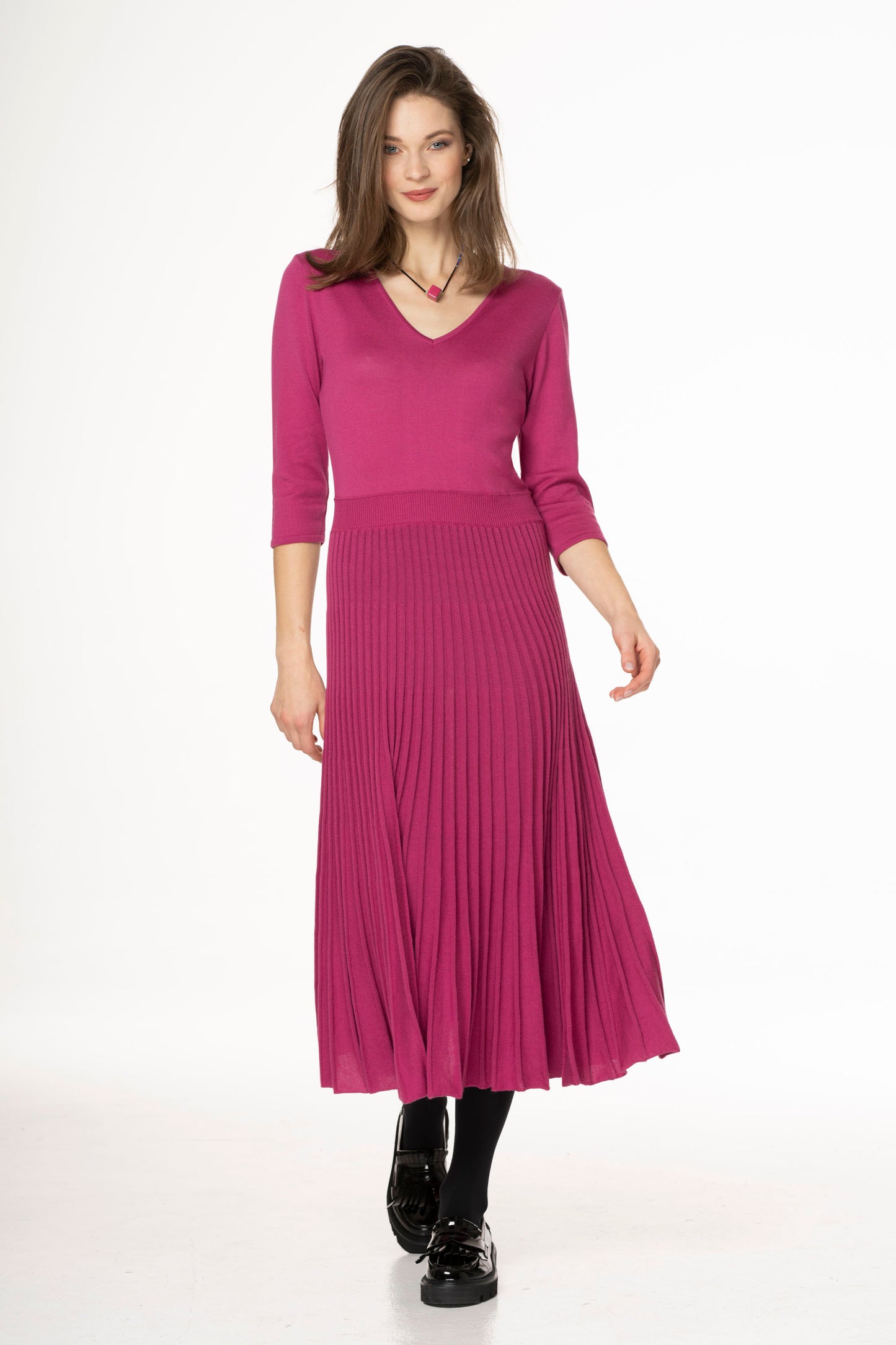 DRESS / PLEATED - 577
