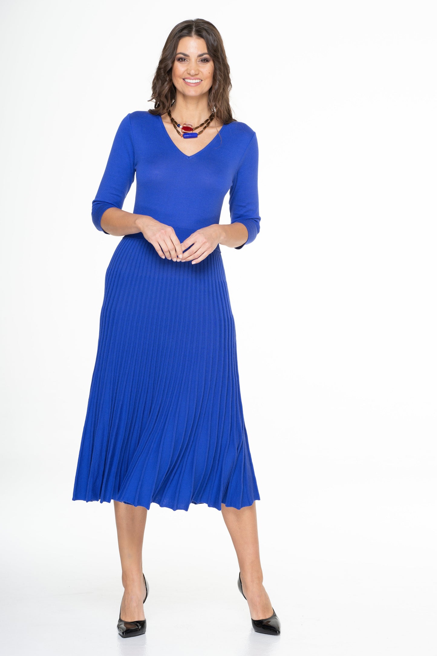 DRESS / PLEATED - 577