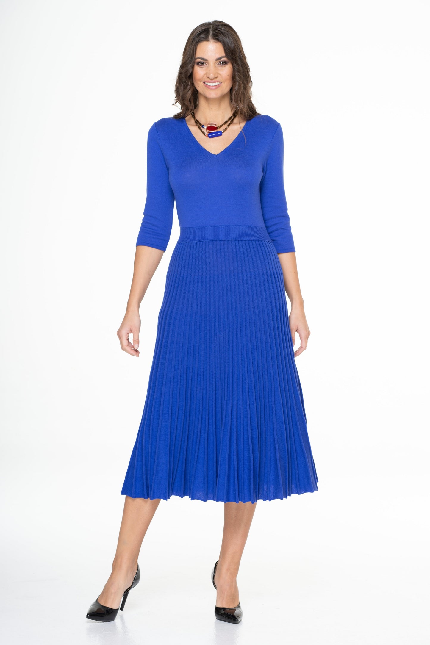 DRESS / PLEATED - 577