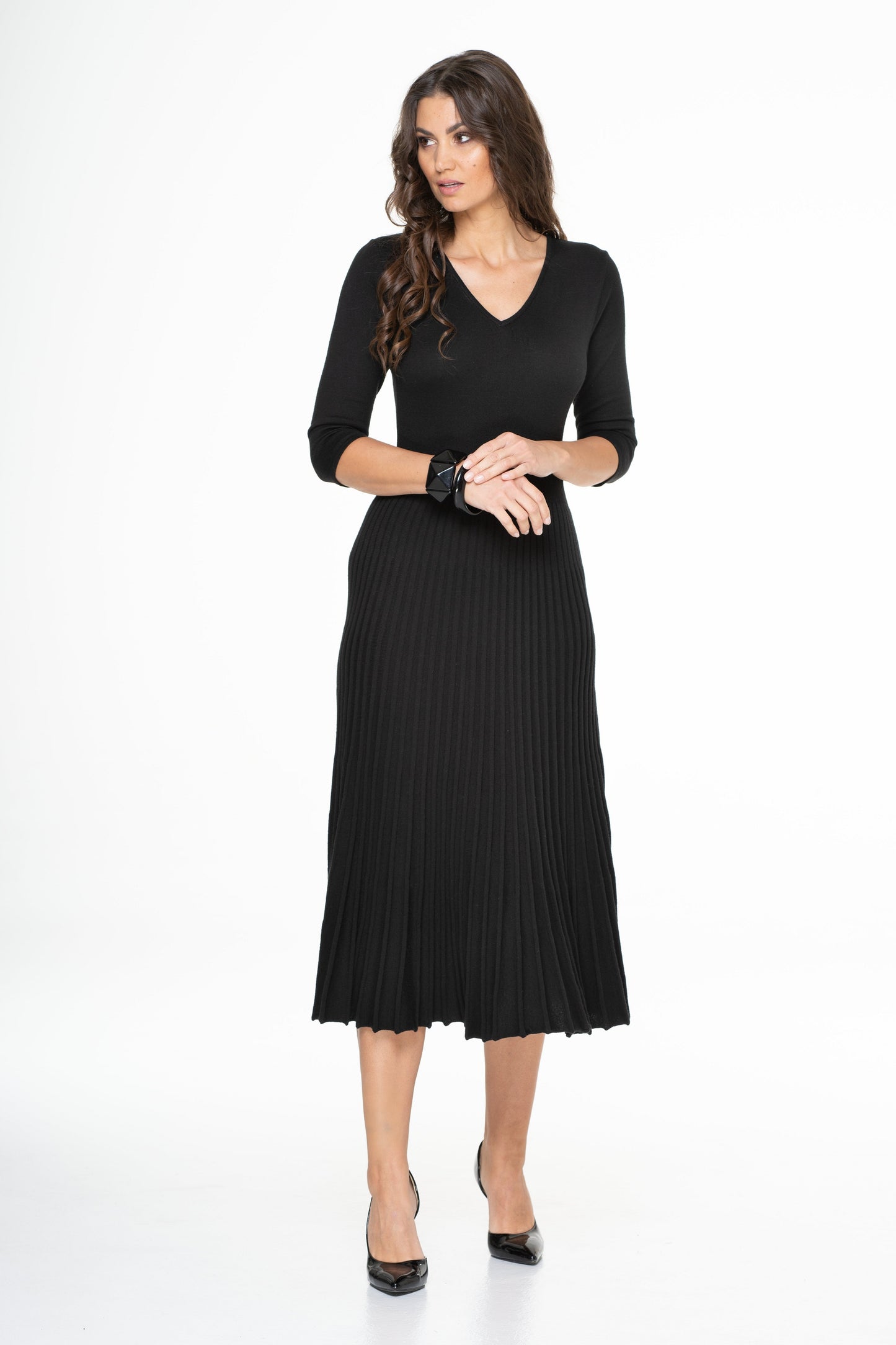 DRESS / PLEATED - 577
