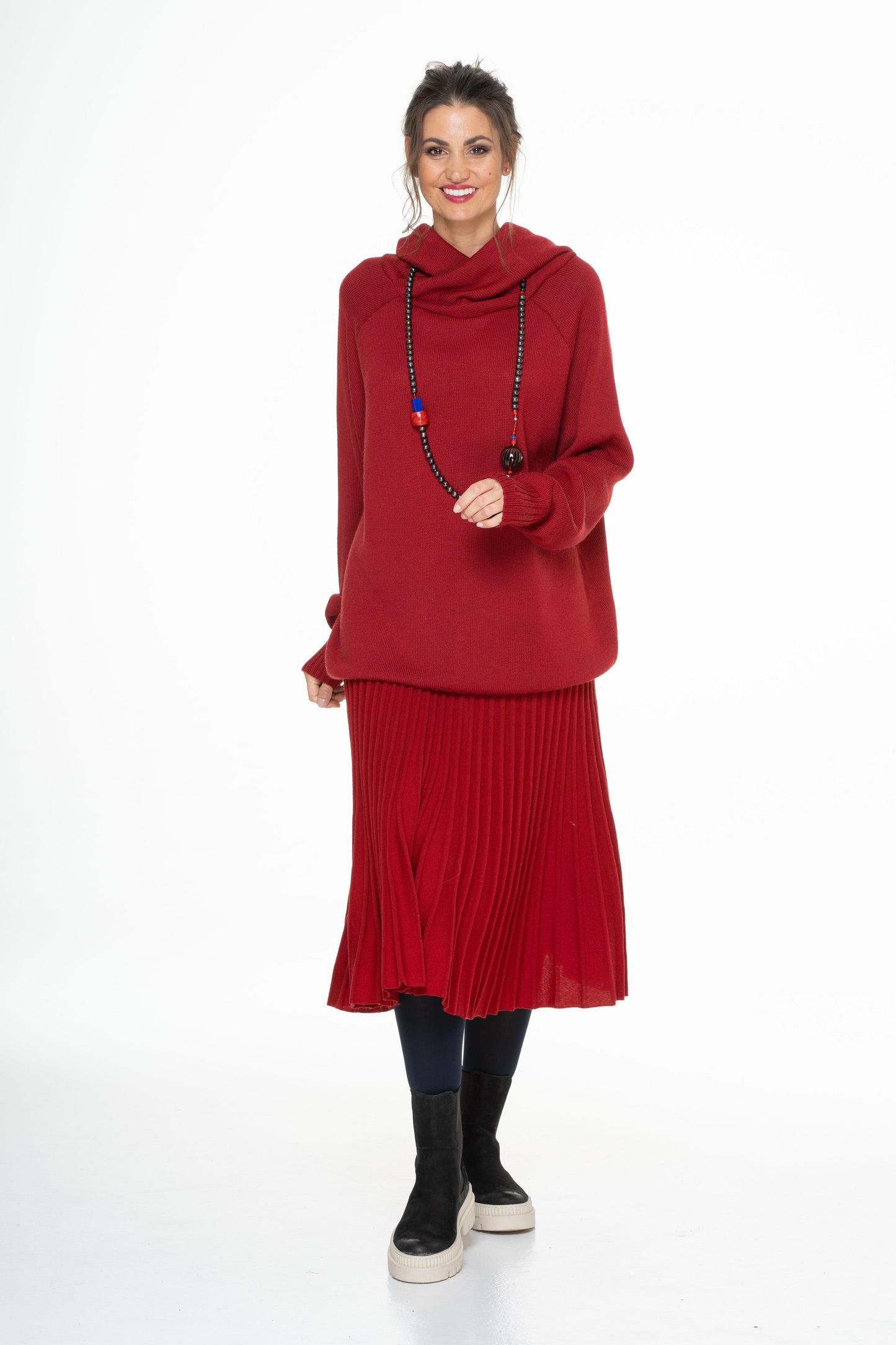 SKIRT - PLEATED, LONG - 608