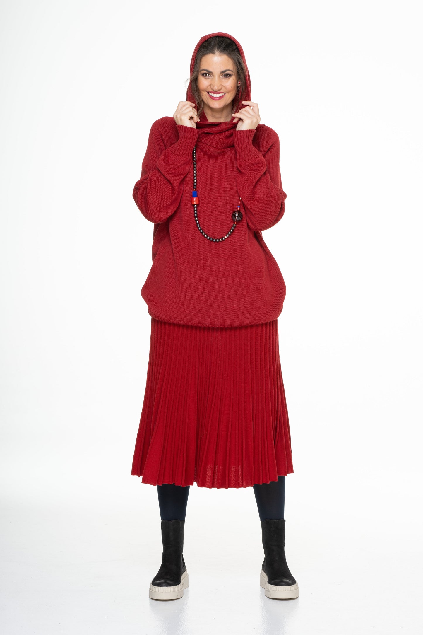 SKIRT - PLEATED, LONG - 608