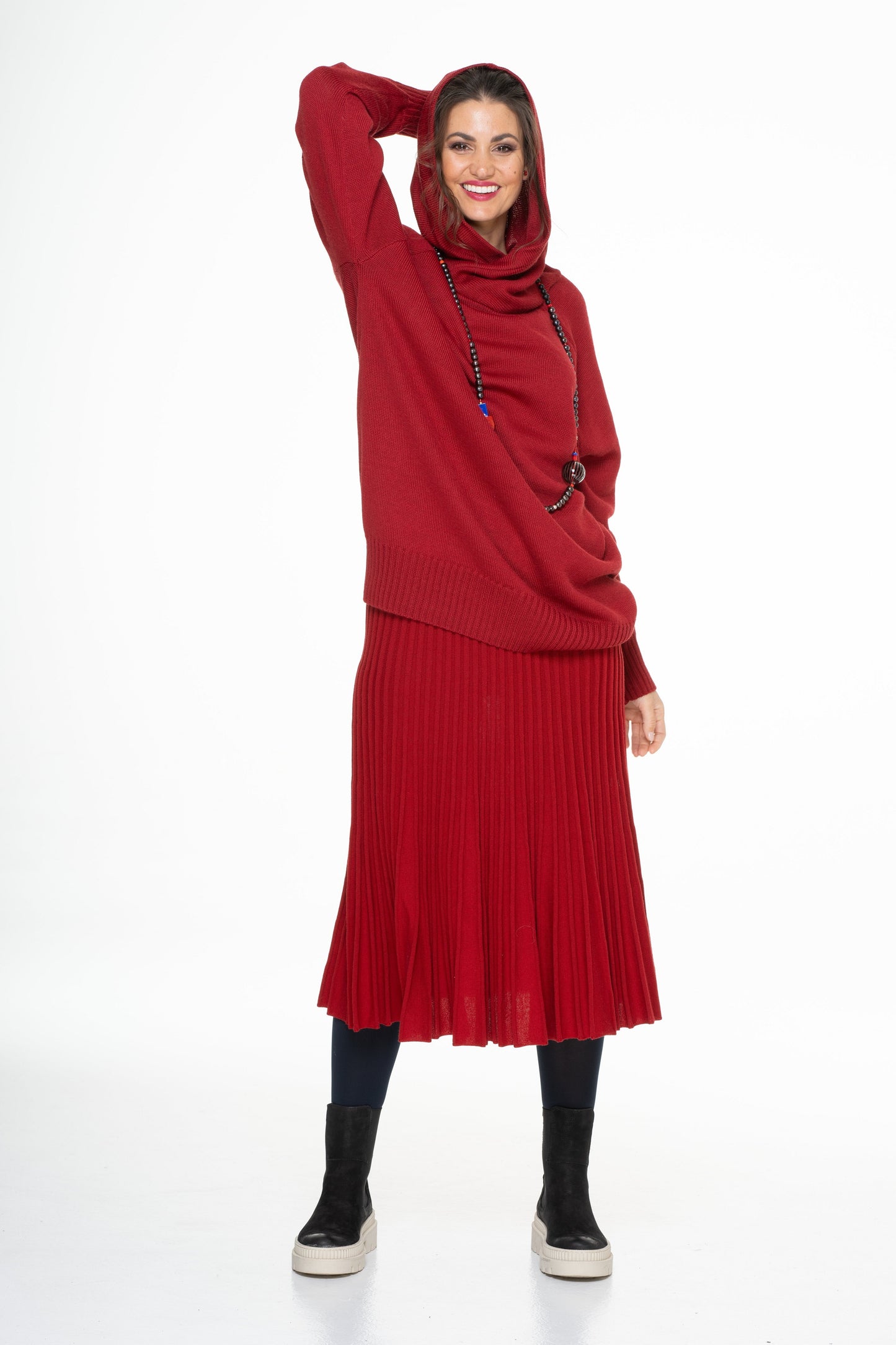 SKIRT - PLEATED, LONG - 608