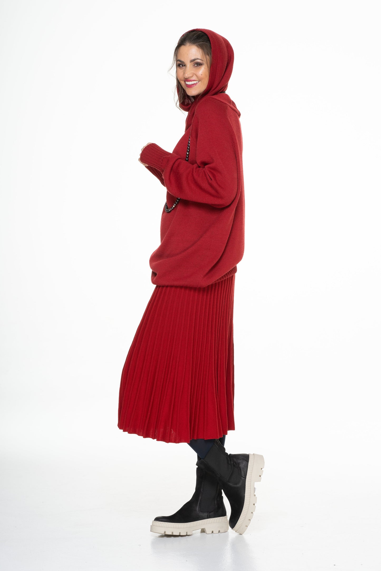 SKIRT - PLEATED, LONG - 608