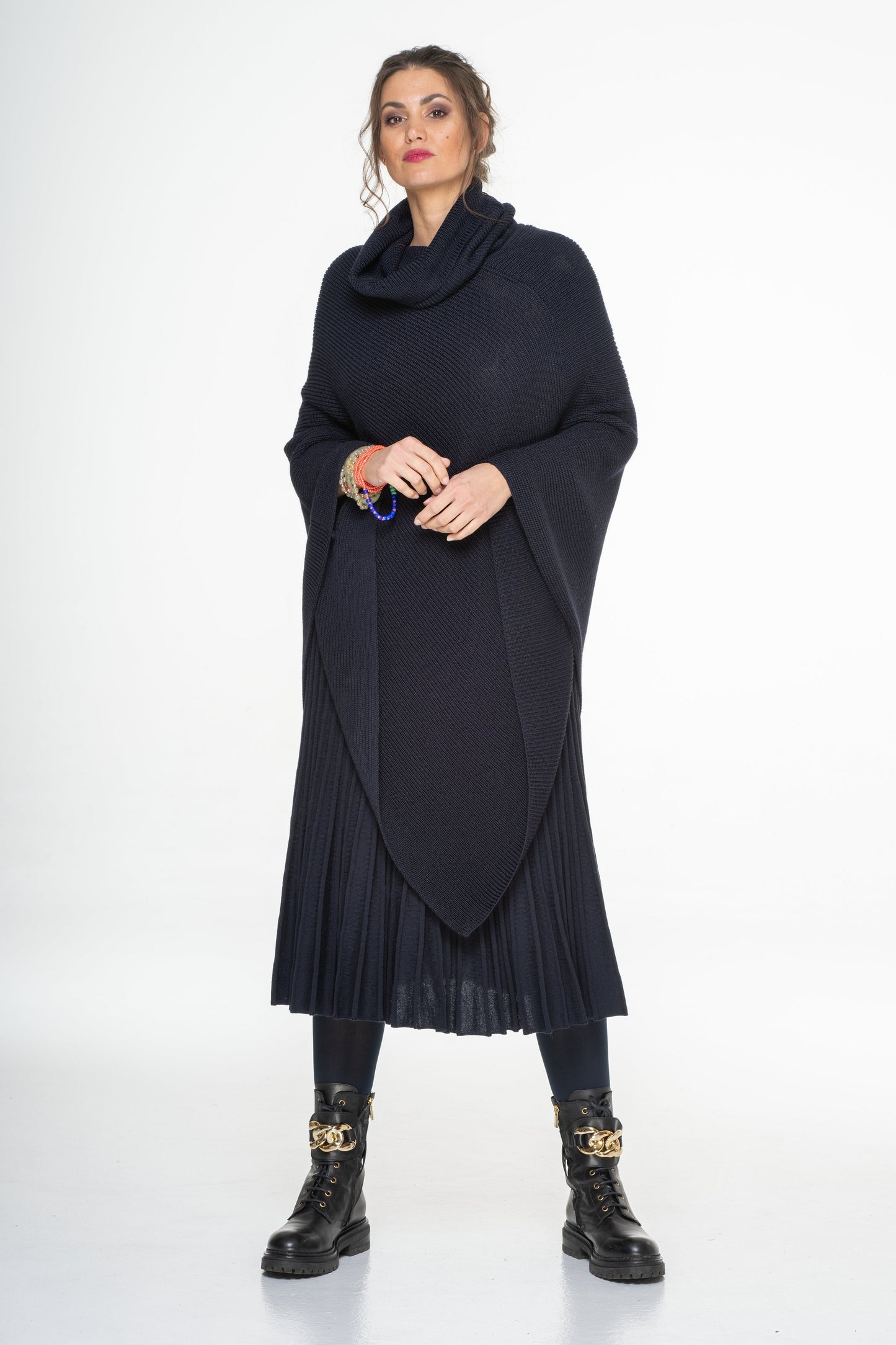 SKIRT - PLEATED, LONG - 608