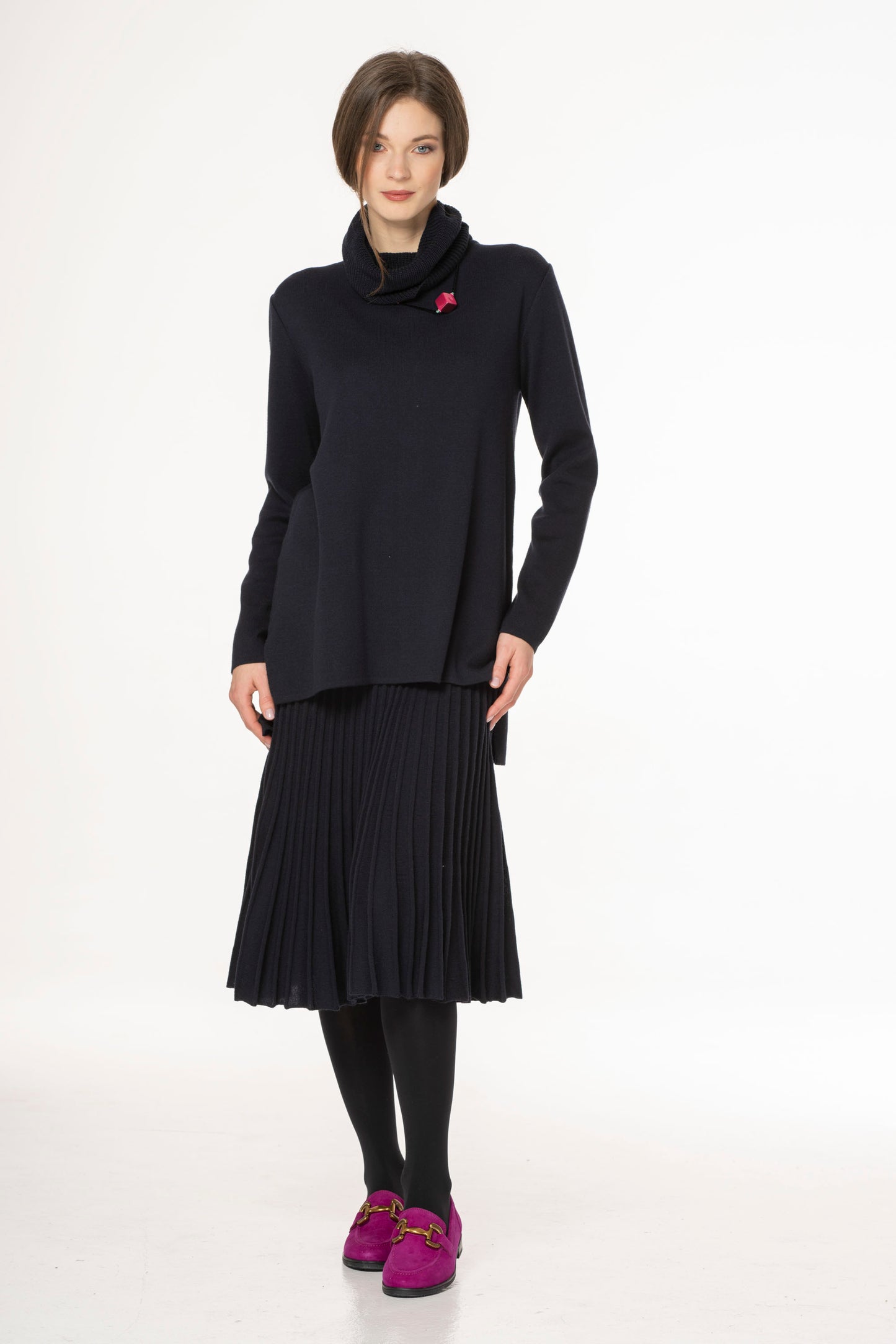 SKIRT - PLEATED, LONG - 608