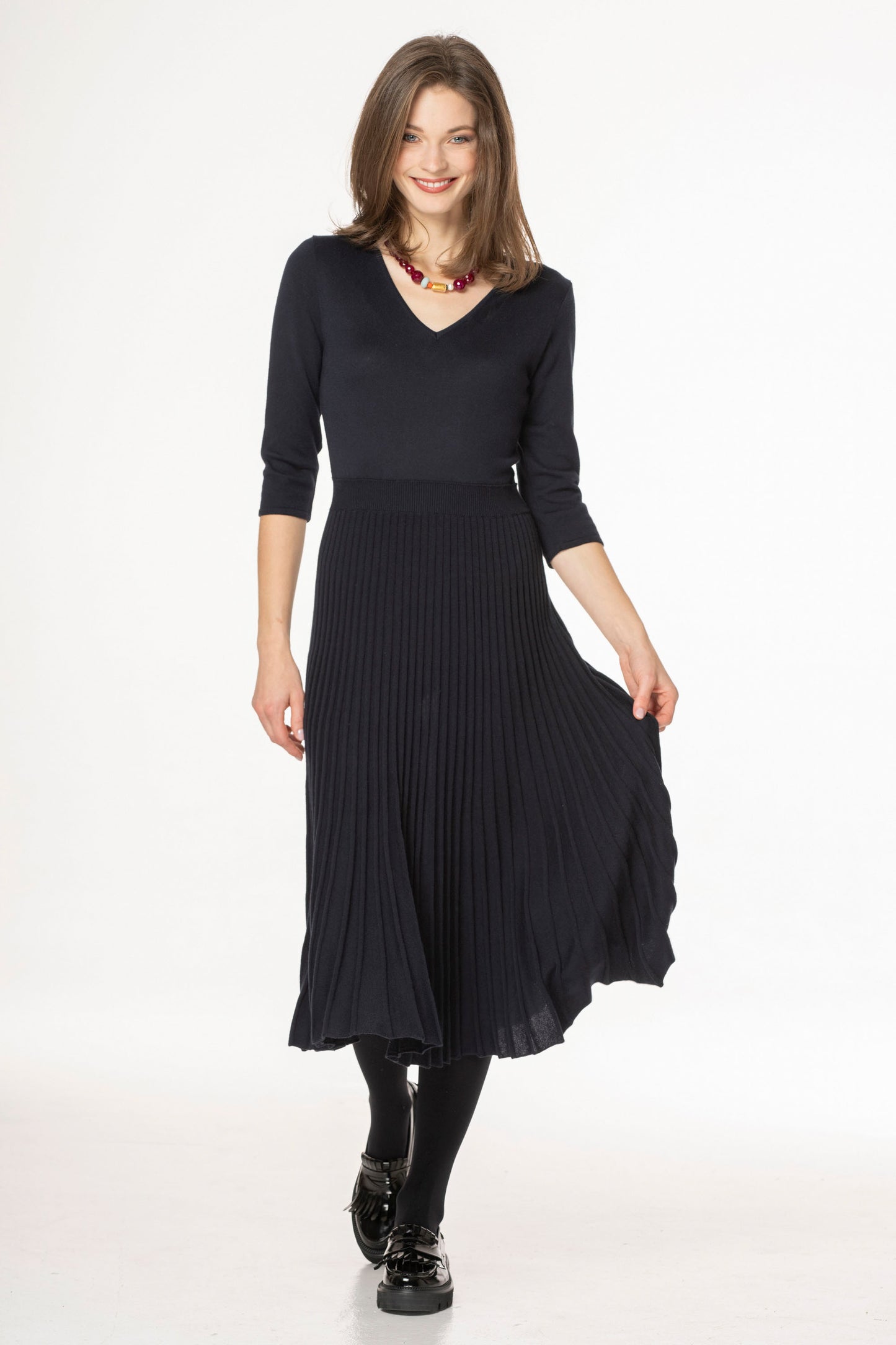 DRESS / PLEATED - 577
