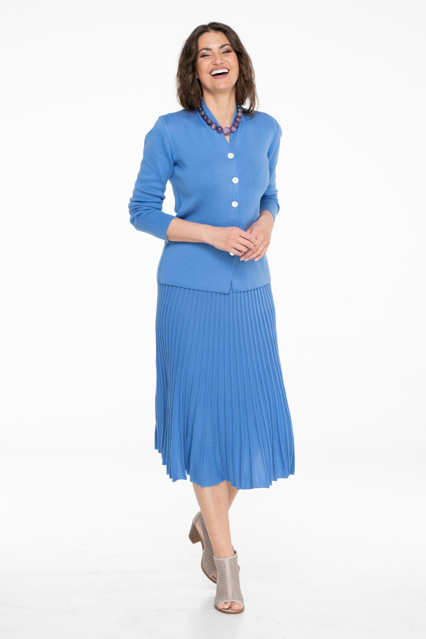 SKIRT - PLEATED, LONG - 608