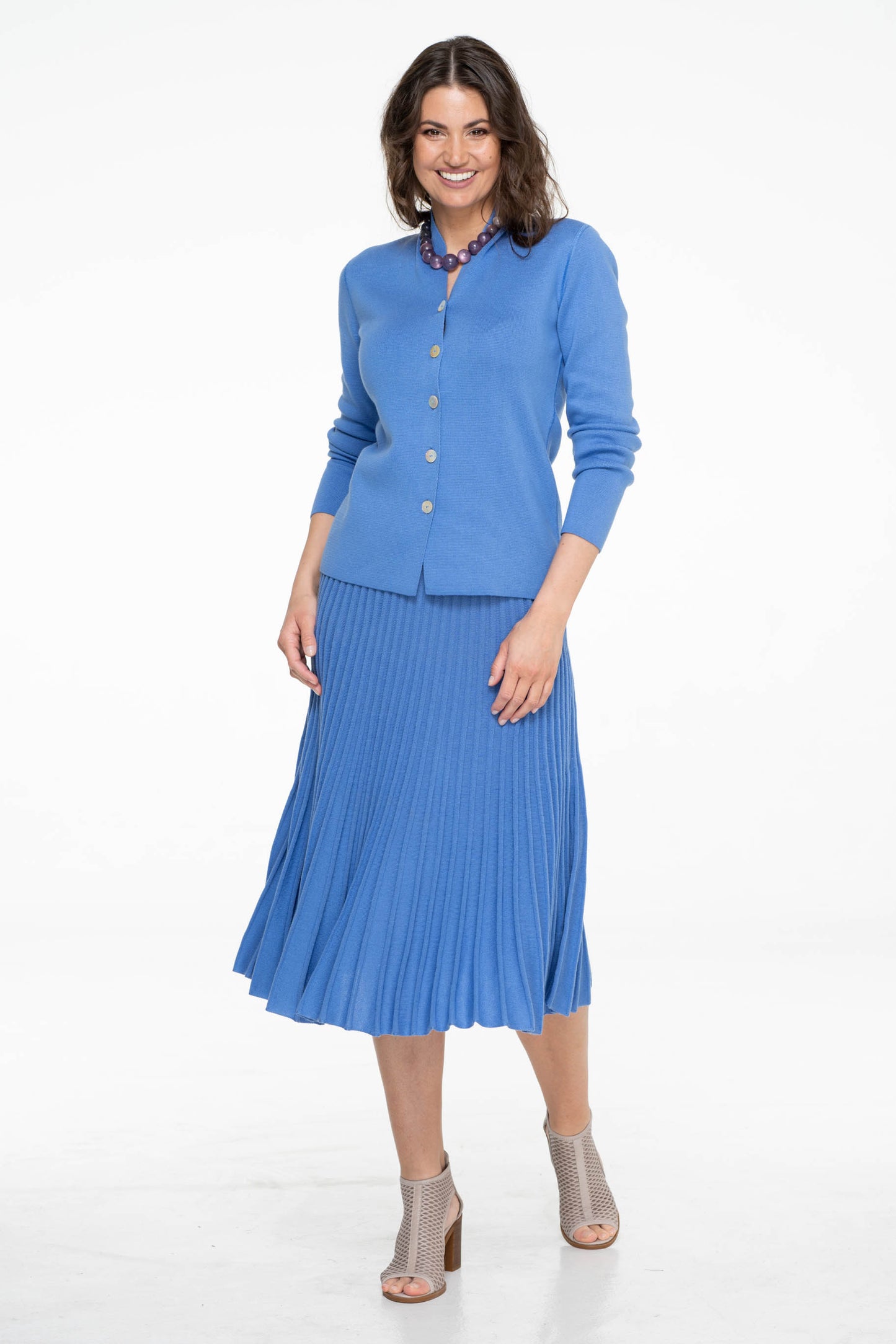 SKIRT - PLEATED, LONG - 608