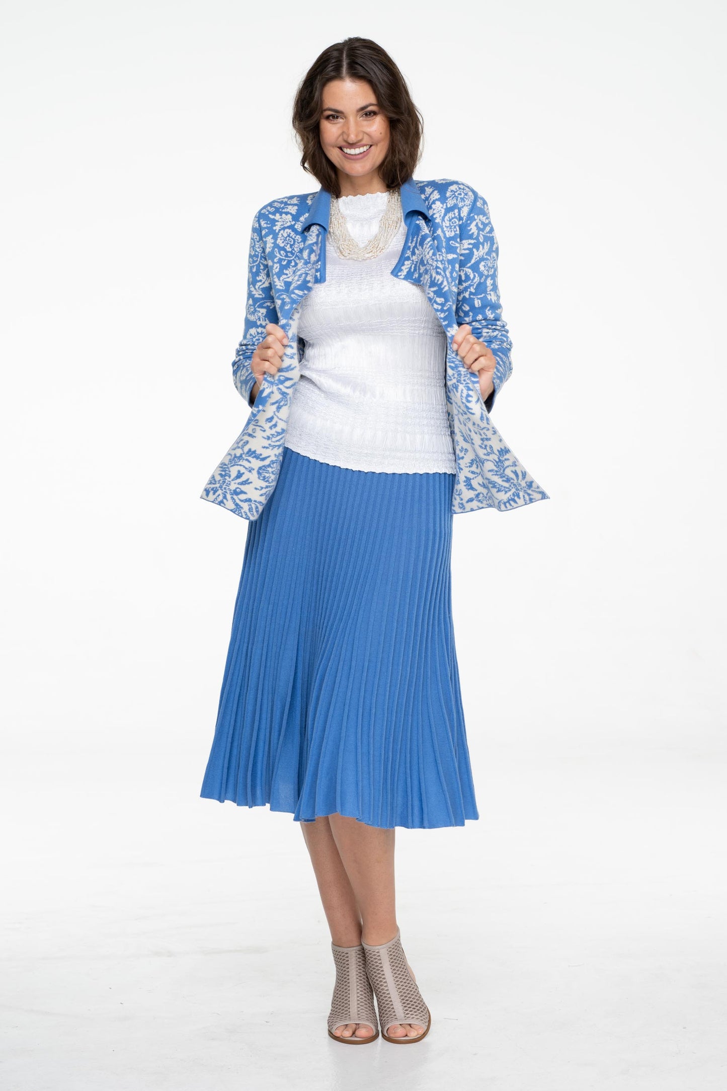 SKIRT - PLEATED, LONG - 608