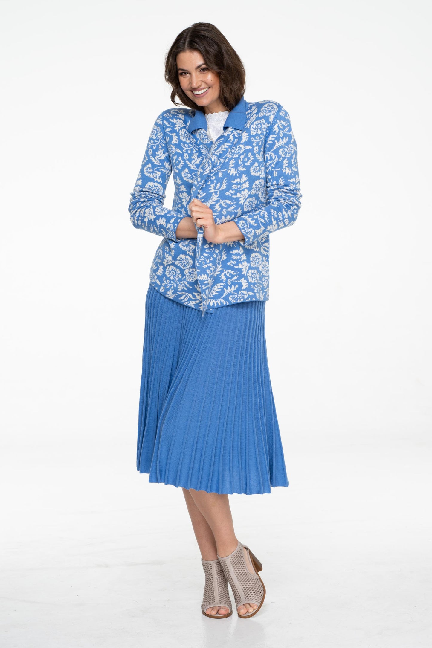 SKIRT - PLEATED, LONG - 608
