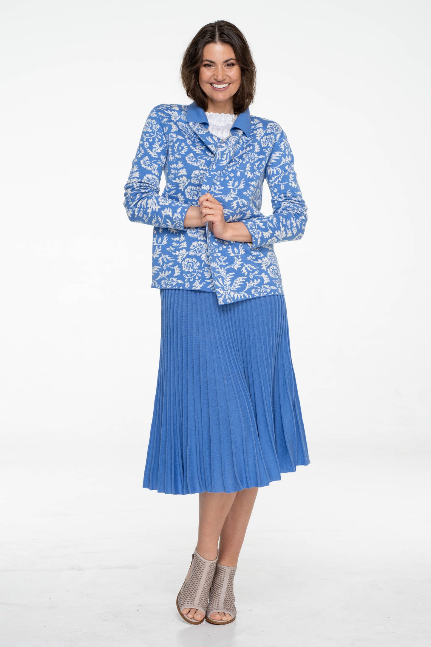 SKIRT - PLEATED, LONG - 608