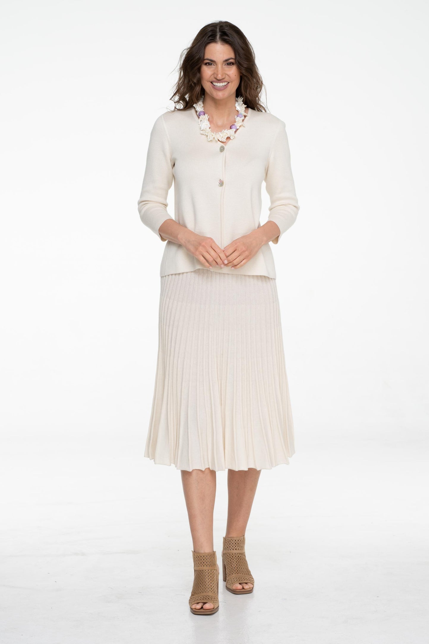 SKIRT - PLEATED, LONG - 608