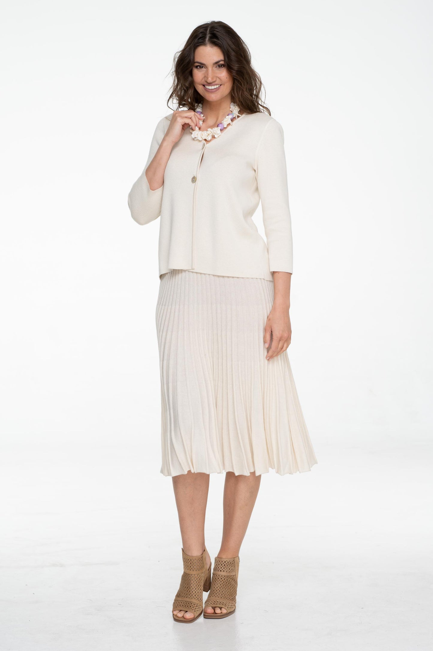 SKIRT - PLEATED, LONG - 608