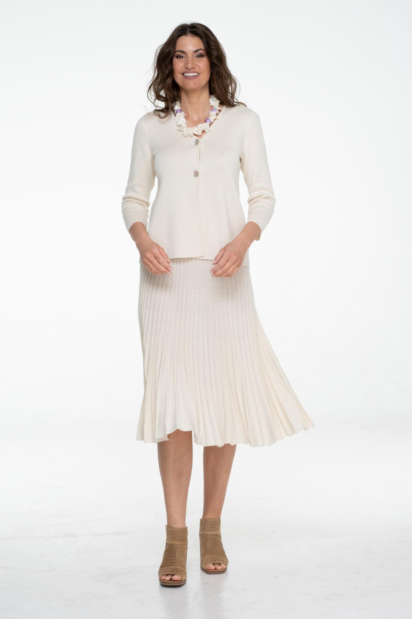 SKIRT - PLEATED, LONG - 608