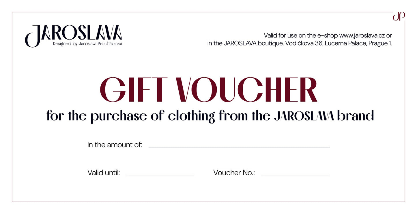 Voucher for 2,000 CZK