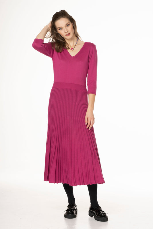 DRESS / PLEATED - 577