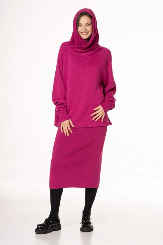 HOODED SWEATER - 384