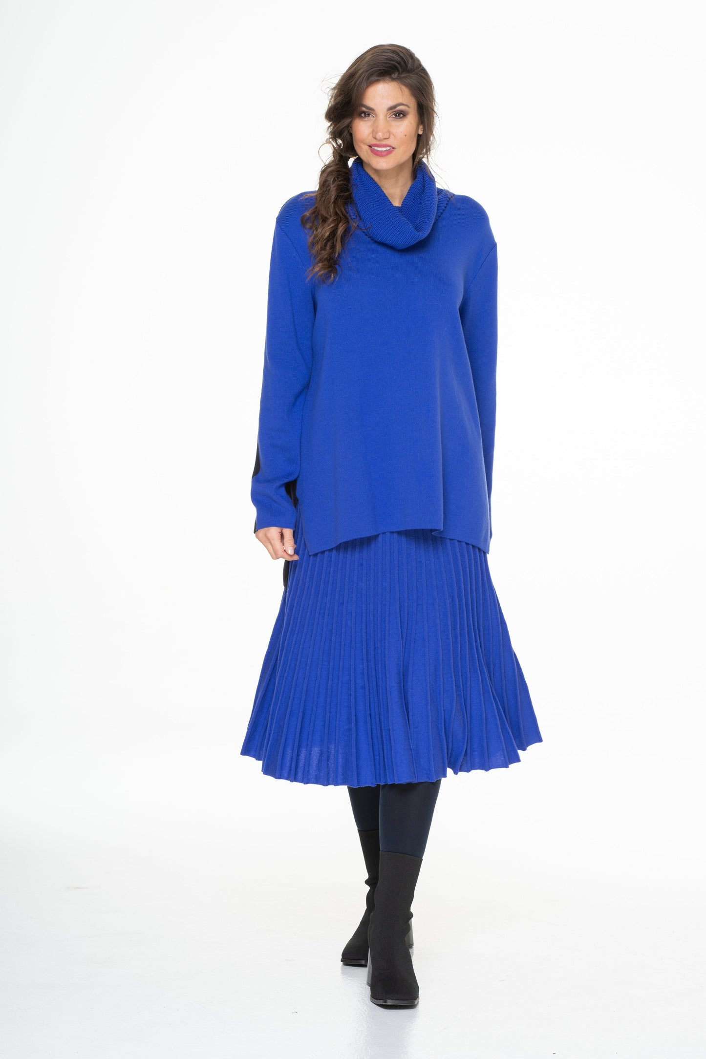 SKIRT - PLEATED, LONG - 608
