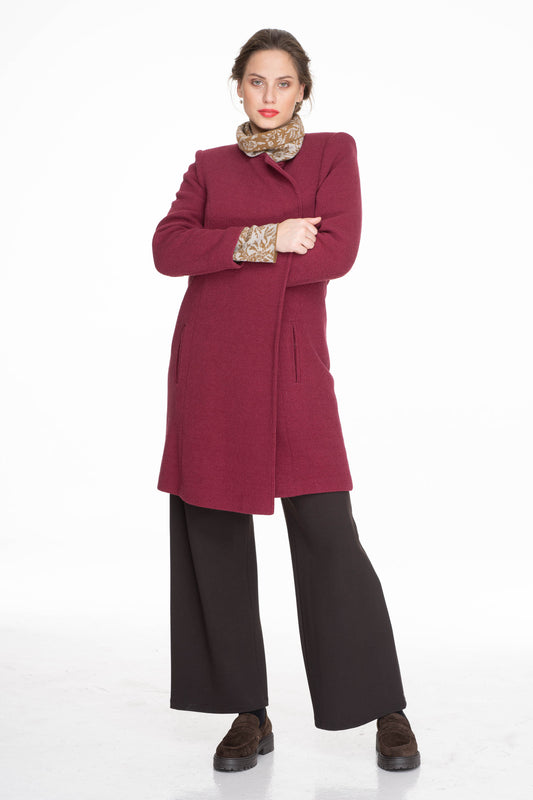 JEDNOBAREVNÝ KABÁT