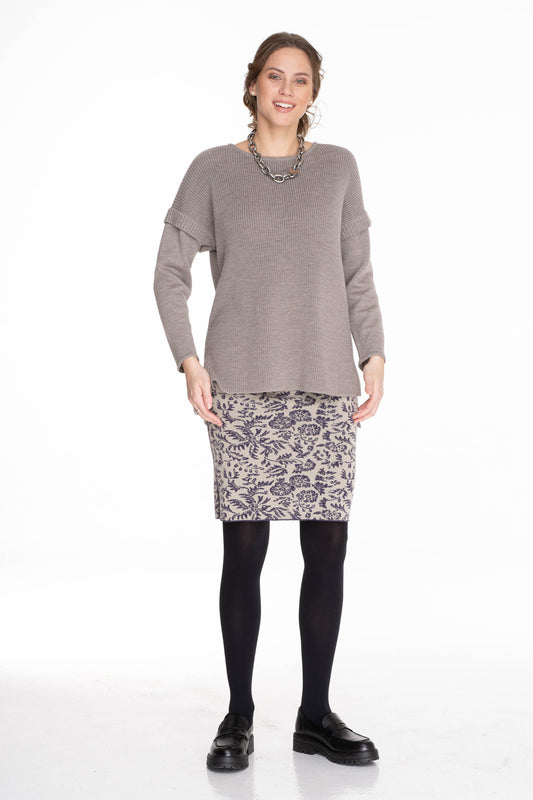 KRÁTKÝ VOLNÝ SVETR - 751