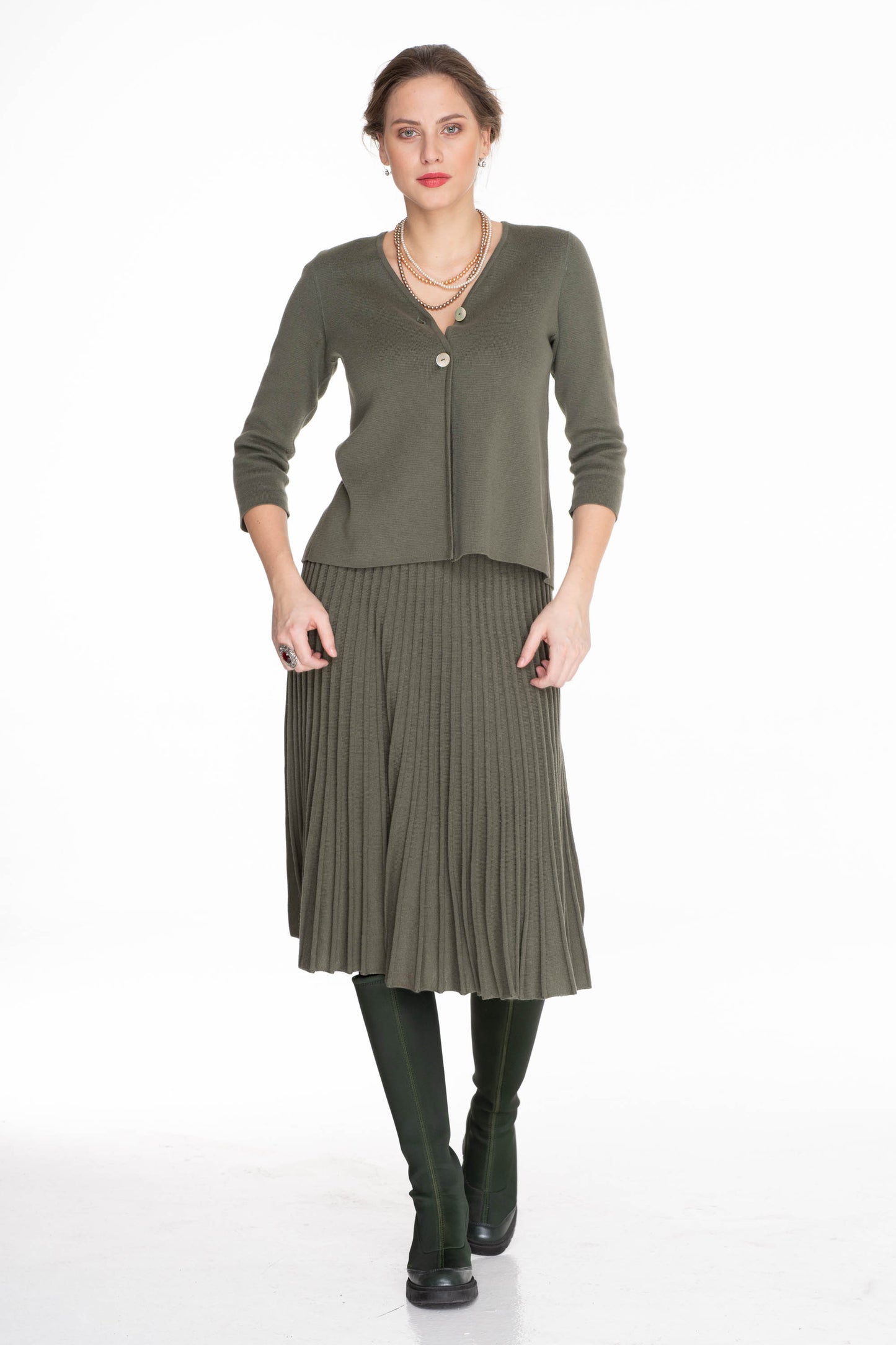 SUKNĚ PLISOVANÁ - 608